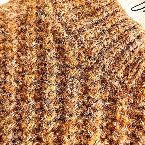 Zara 100% Polyester Brown Button Down Knitted Sweater for Girls Size 11-12 - Picture 10 of 13